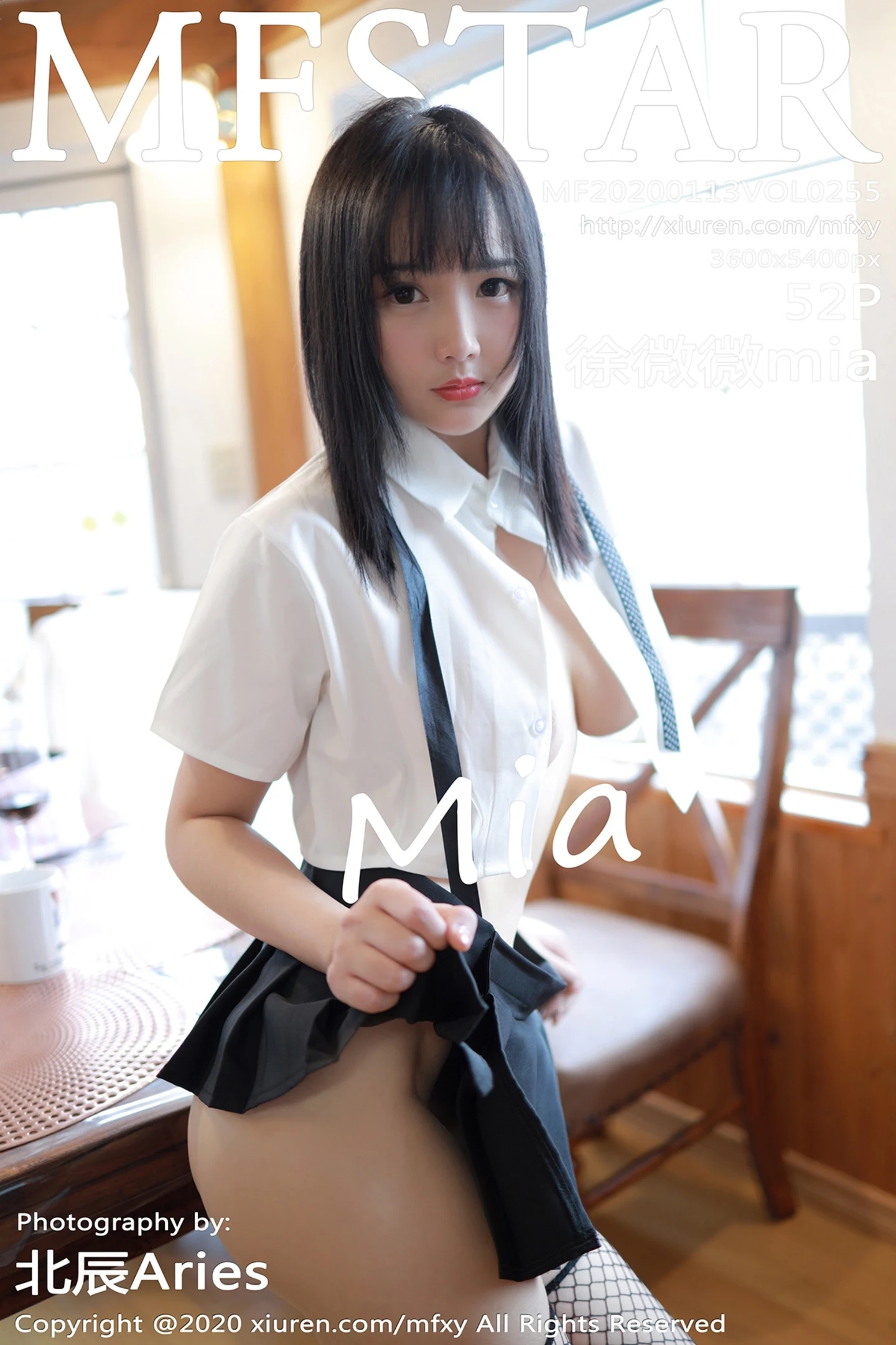 [MFStar模范学院]Vol.255_女神徐微微mia日本旅拍私房黑短裙露丁字裤翘臀诱惑写真52P-秀人网 - XiuRen.Space